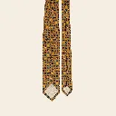 Big Flowers Printed Silk Twill Tie Tan-2.webp