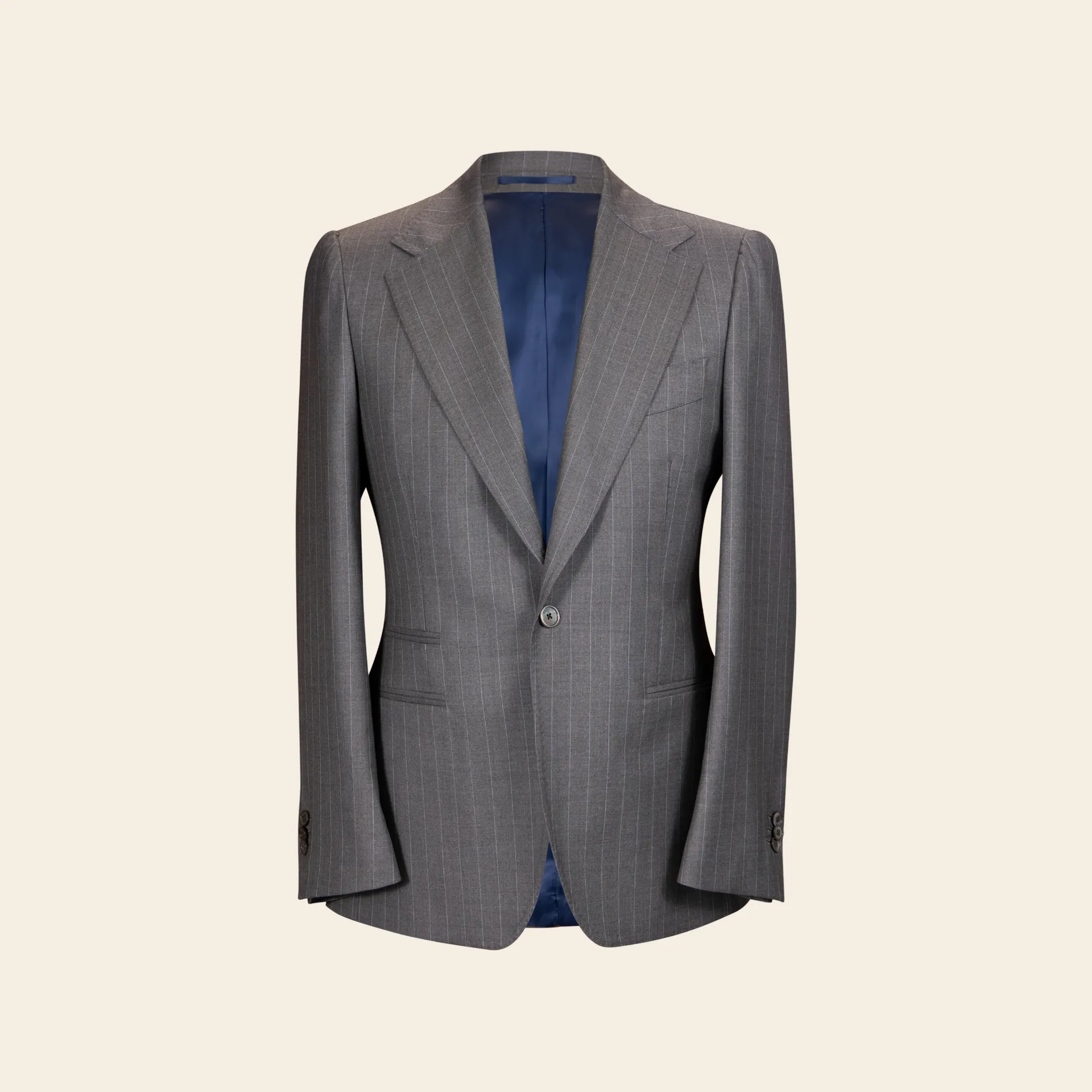 Jacket Roma Grey Pinstripe