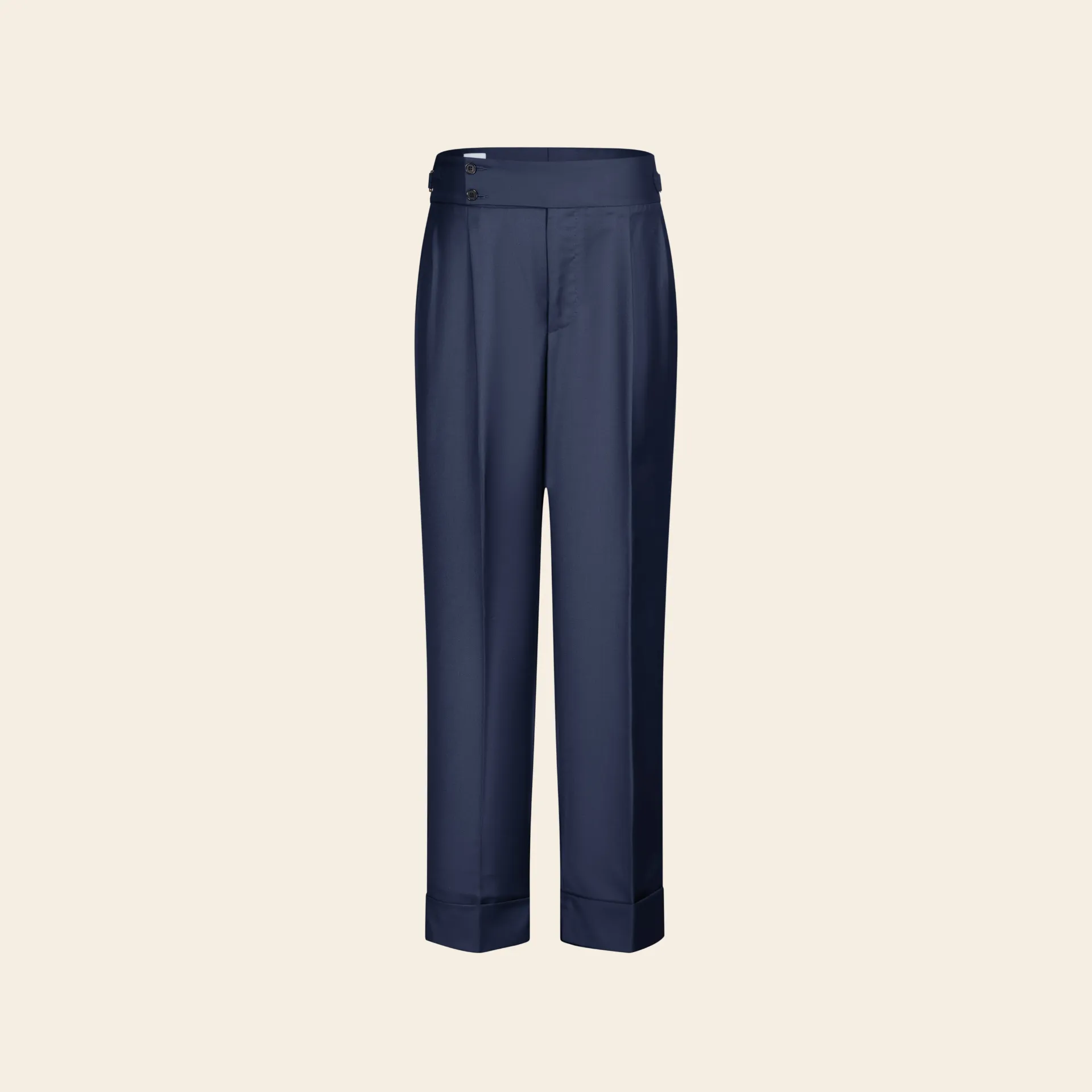 Trouser Kyoto Midblue Sharkskin