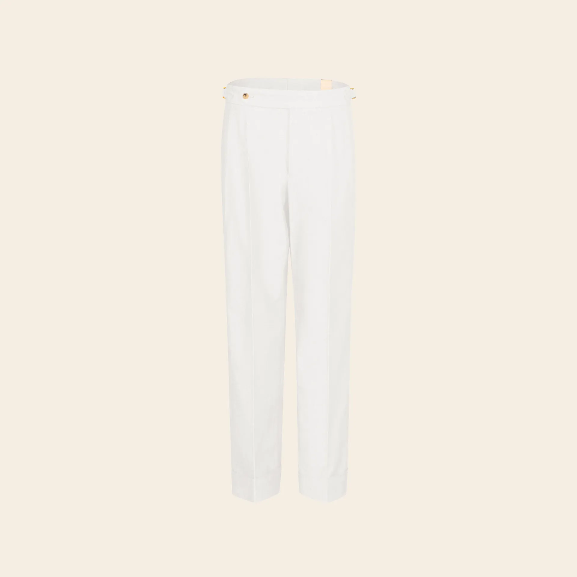 [ME3KY61346] Kyoto Trouser Japanese Denim White (46)