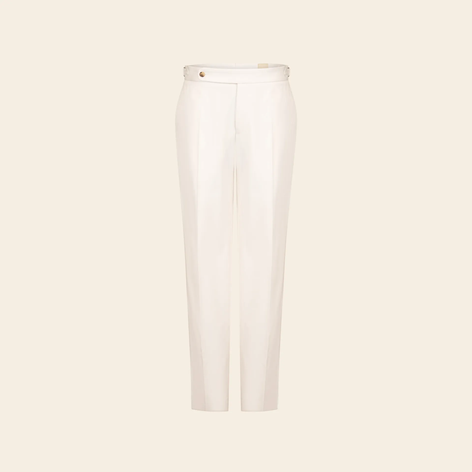[ME3SI142946] Chino Trouser Siena Bi-Stretch Creme (46)