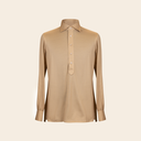 Shirt Handmade Popover Jersey Piquet Sand