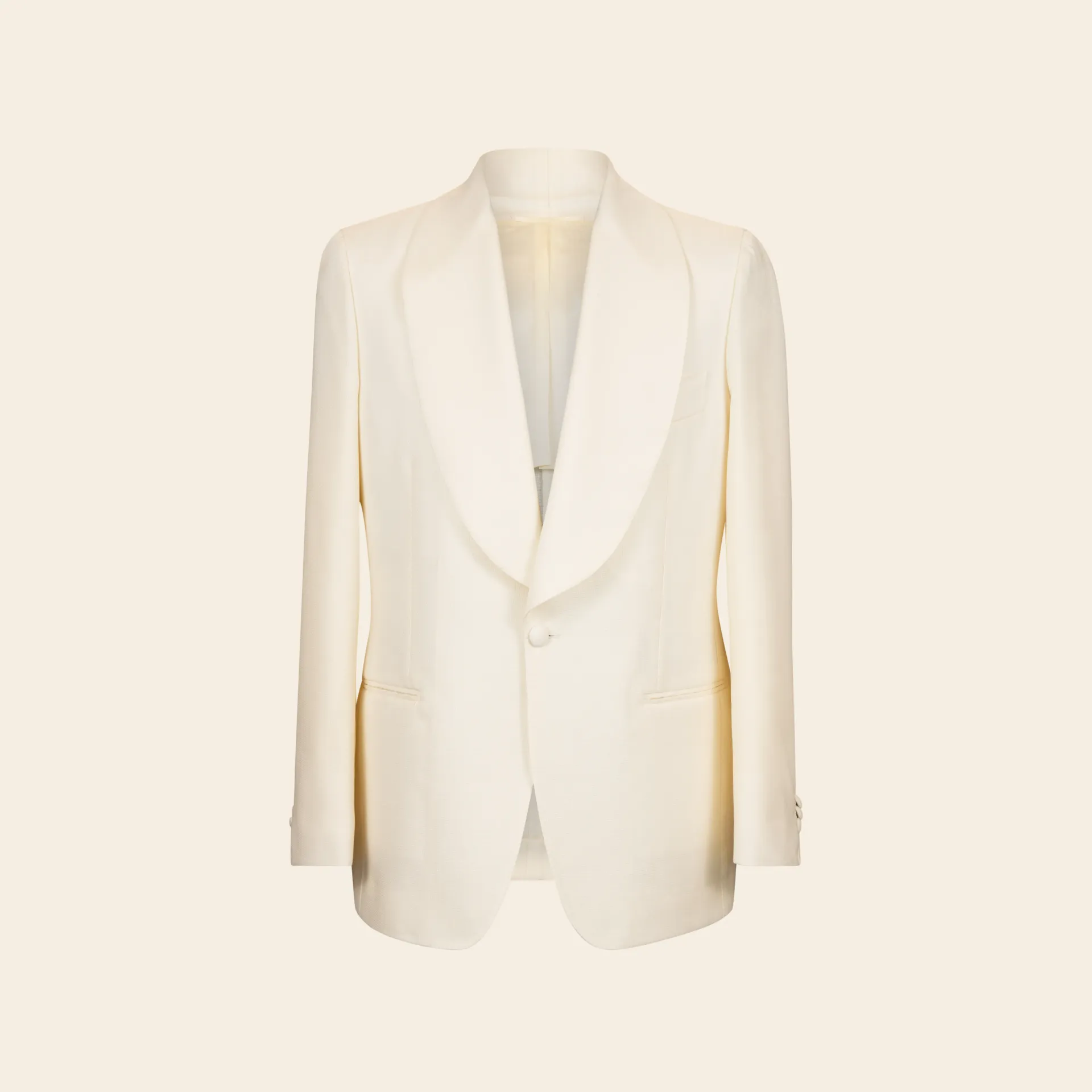 Dinner Jacket Nuit Hopsack Creme