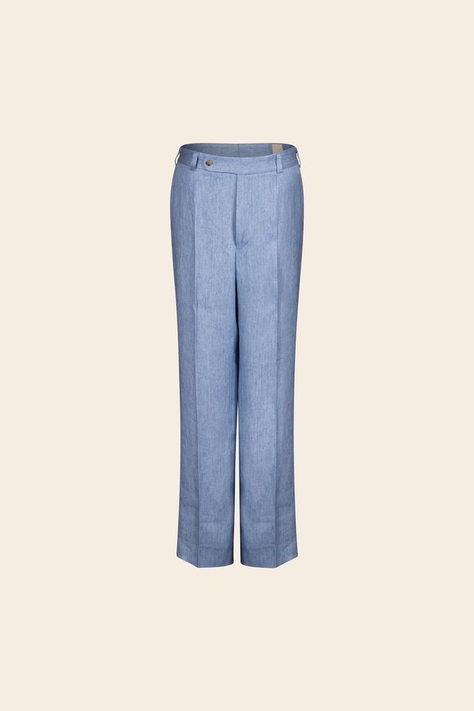 [MS263CA21346] Capri Trouser Light Denim Blue (46)