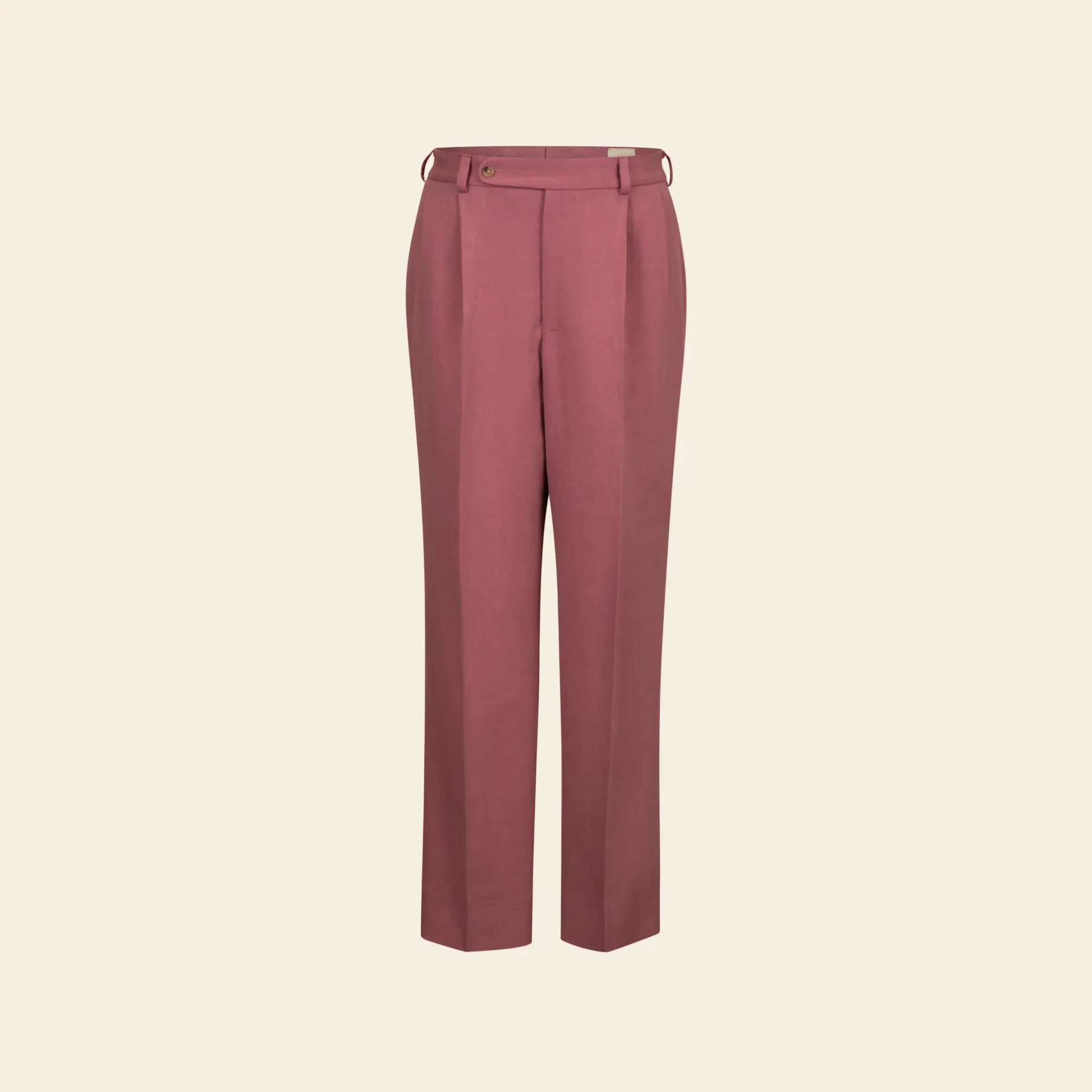 Sora Linen Trouser Old Rose