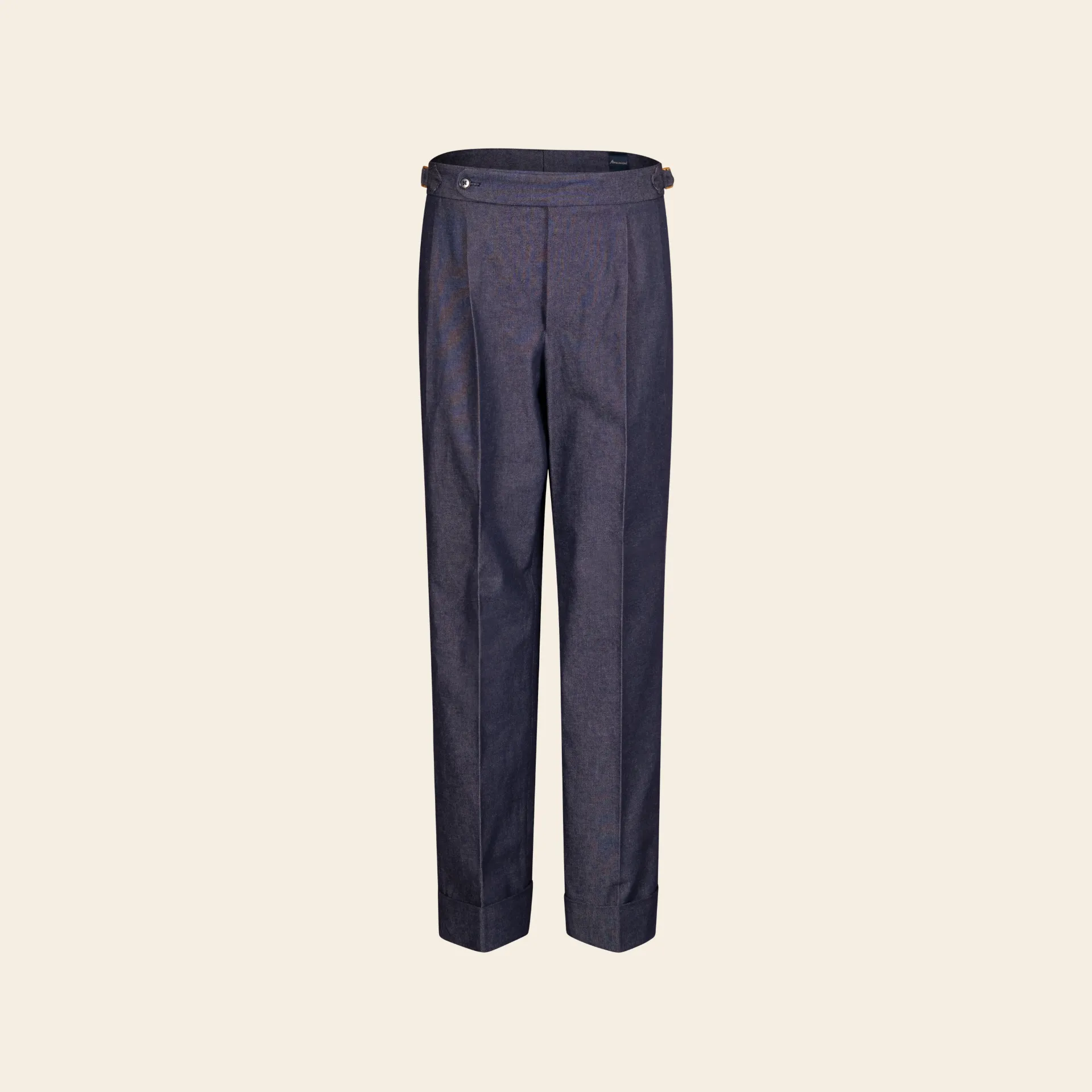 [MW253KY11346] Kyoto Trouser Japanese Denim Blue (46)