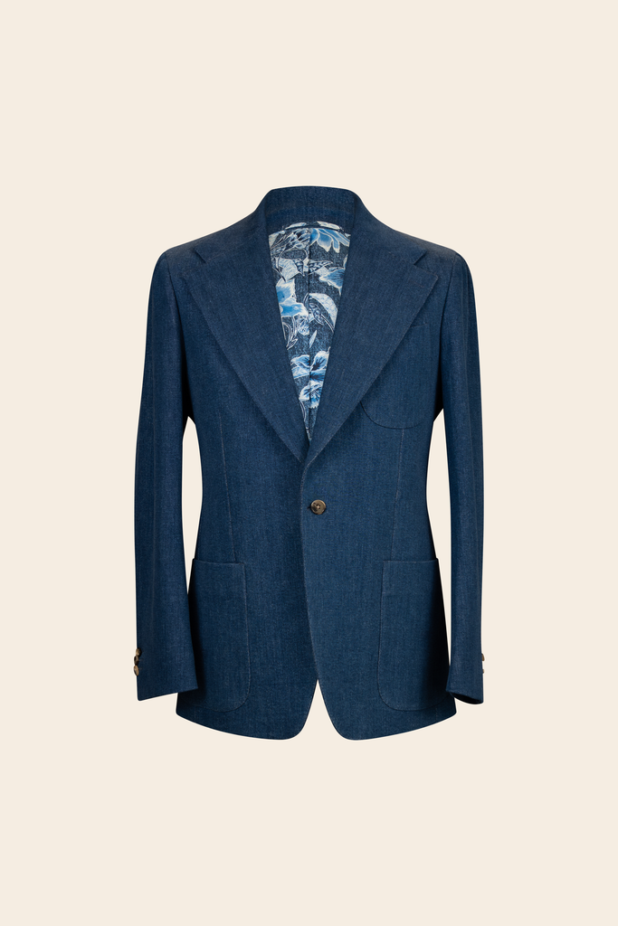 Zurich Blazer Heavy Denim Blue